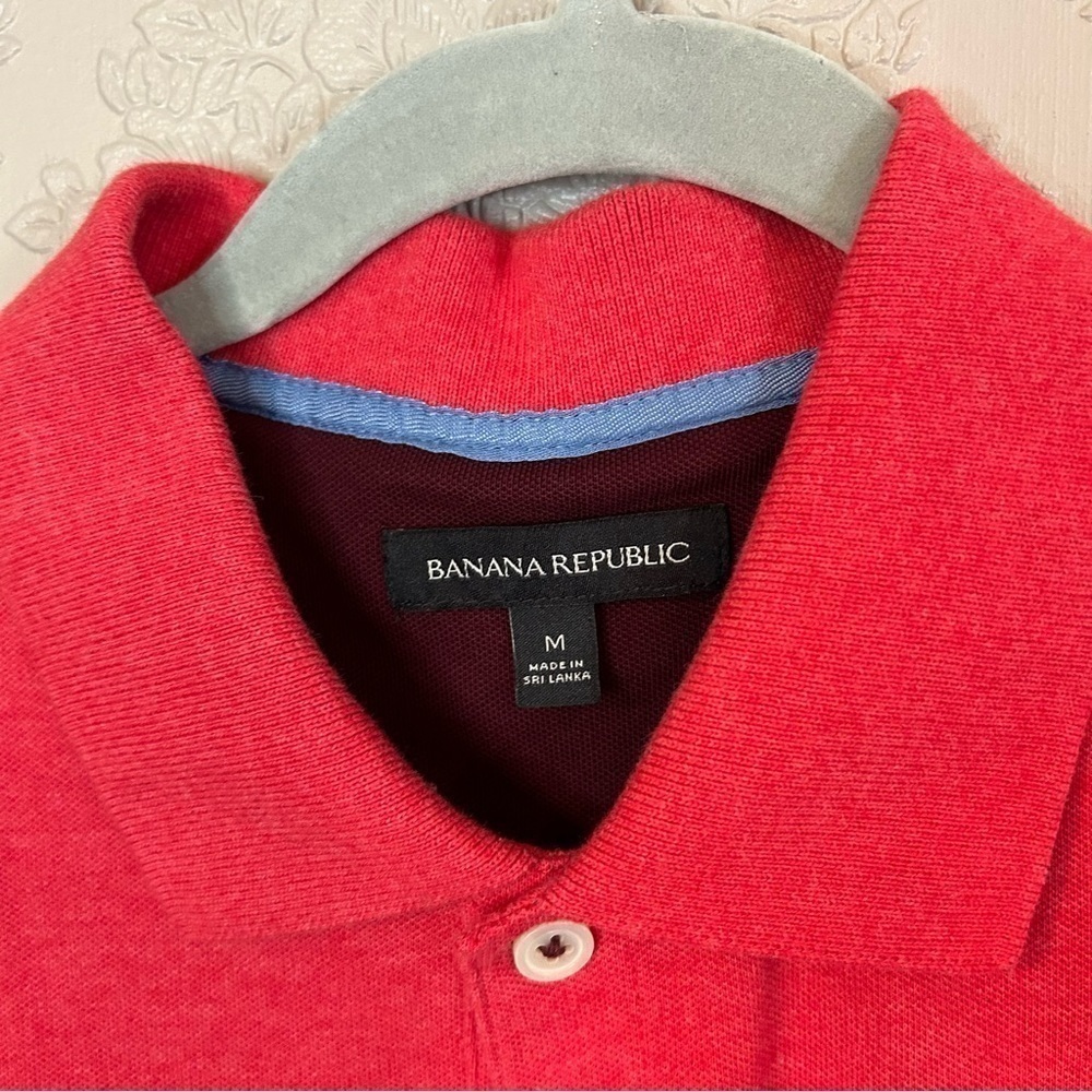 Banana Republic polo golf shirt M Medium great condition - Picture 3 of 4